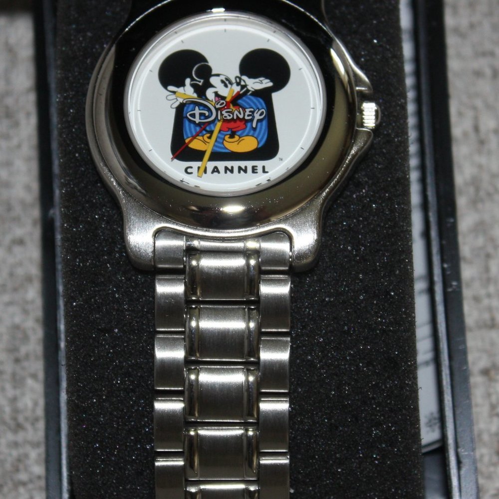 Disney Channel Mickey Mouse Stainless Steel Men's Watch – New in box